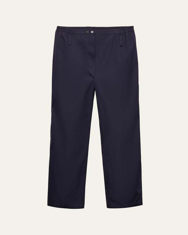 Poplin Stretch Pants